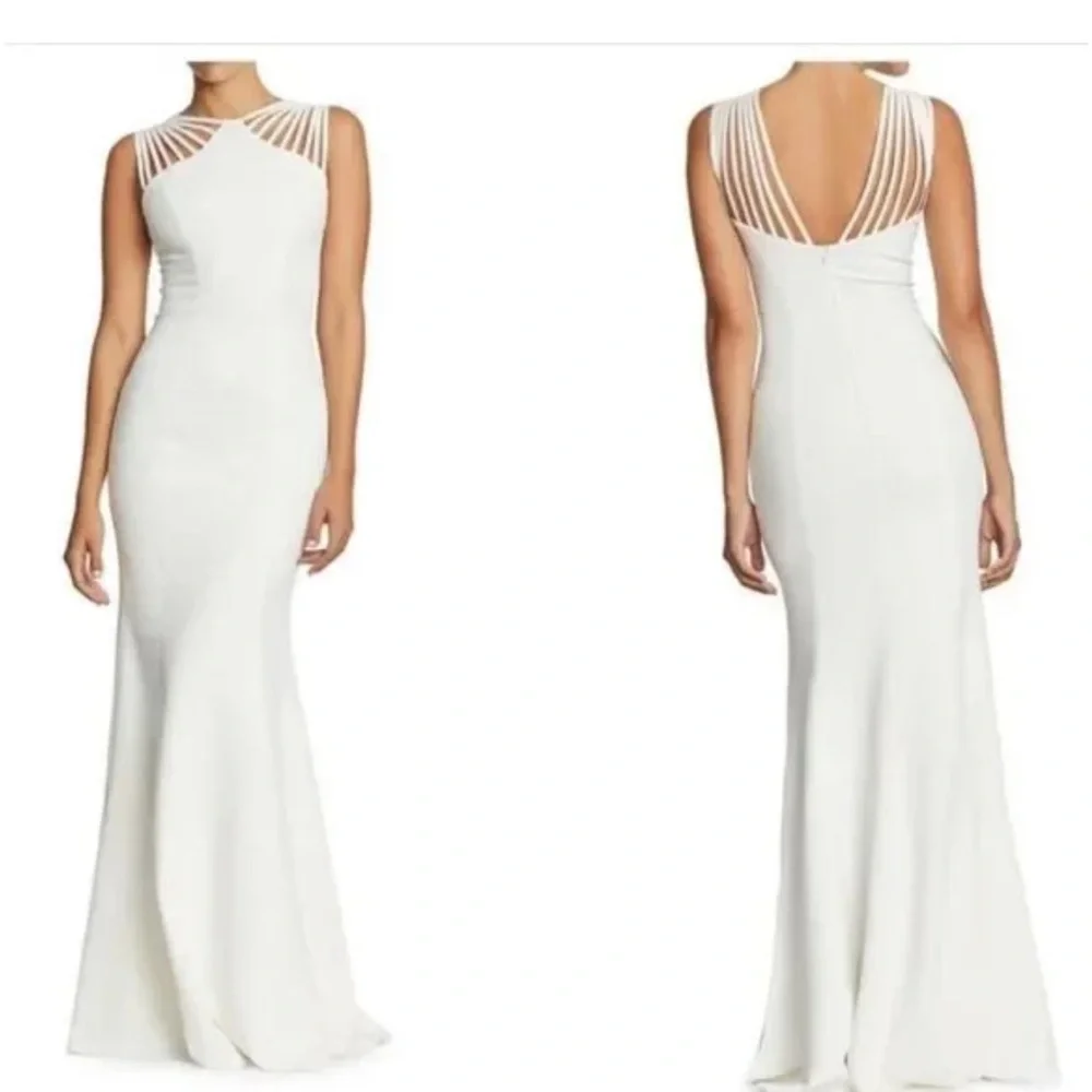Dress the Population Harlow Crepe Gown - Picture 1 of 5